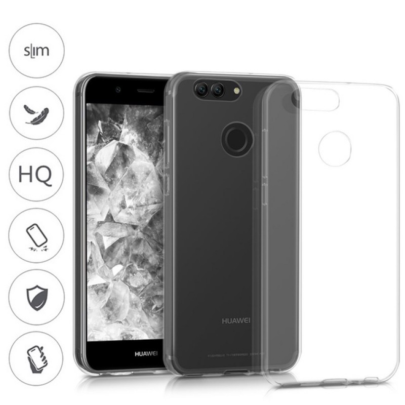 Skaidrus silikoninis dėkliukas (Huawei NOVA 2) Skaidrus silikoninis dėkliukas (Huawei NOVA 2)
